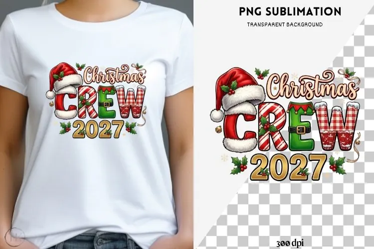 Family Christmas png design for T-shirts