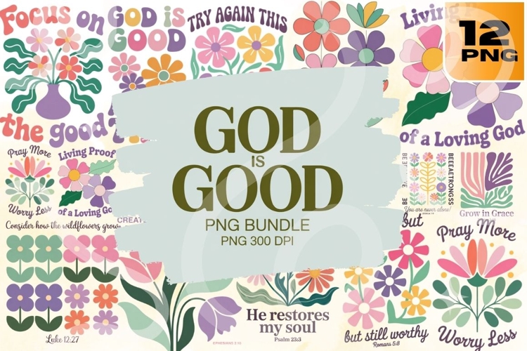 God Is Good PNG Bundle 12