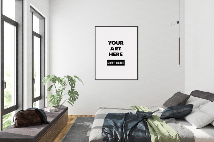 Vertical frame mockup - movable   scalable frame