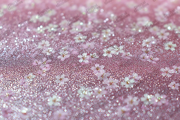 Pink Glitter Floral Sparkle Texture Background JPG
