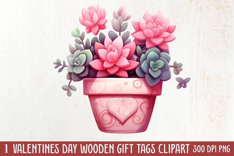Watercolor Succulent Clipart Image 10