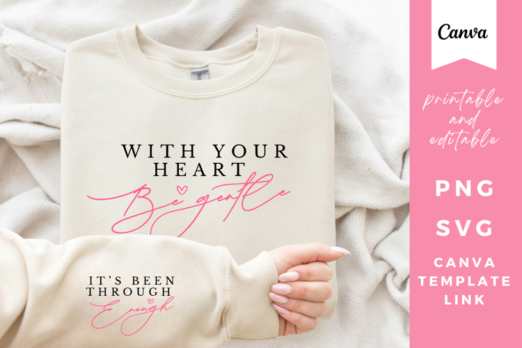 Emotional Healing Quote Design | Editable Canva Template