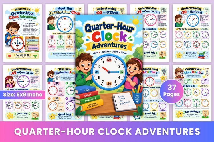 Quarter-Hour Clock Adventures example image 1