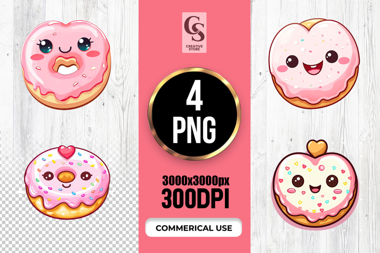 Cute Donut Clipart