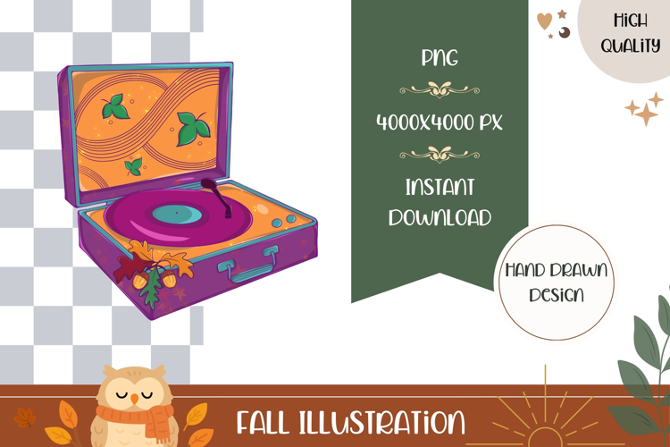 Hand Drawn Fall Illustration, Cartoon Fall PNG