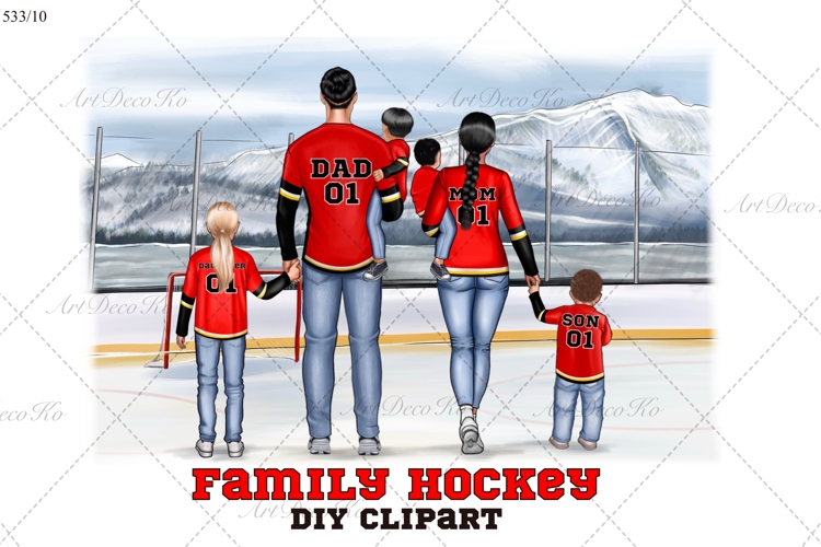 Hockey Player Clipart
