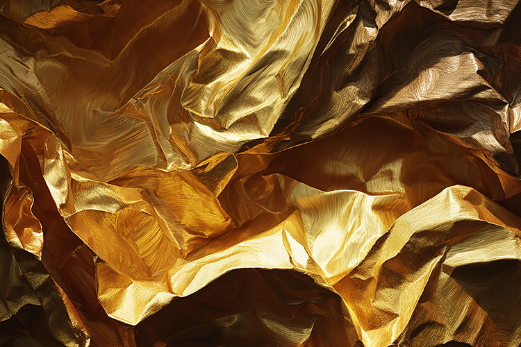 Gold Foil Texture Image 3