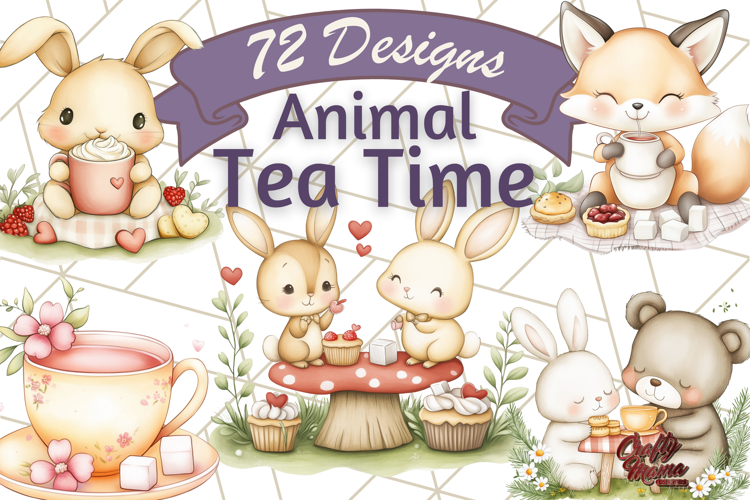 Tea Party Clipart