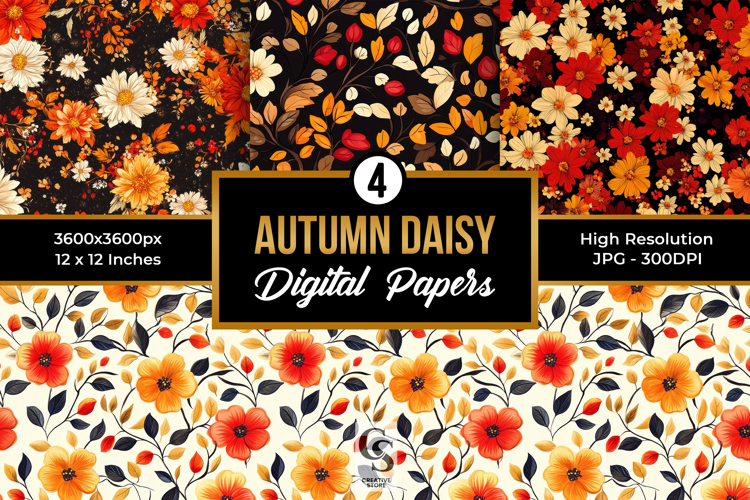 Fall Flowers Clipart Image 22