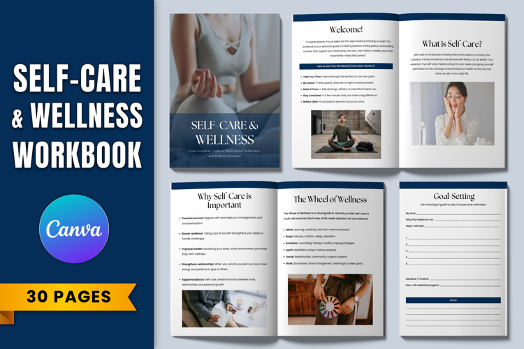 Self-Care & Wellness Workbook