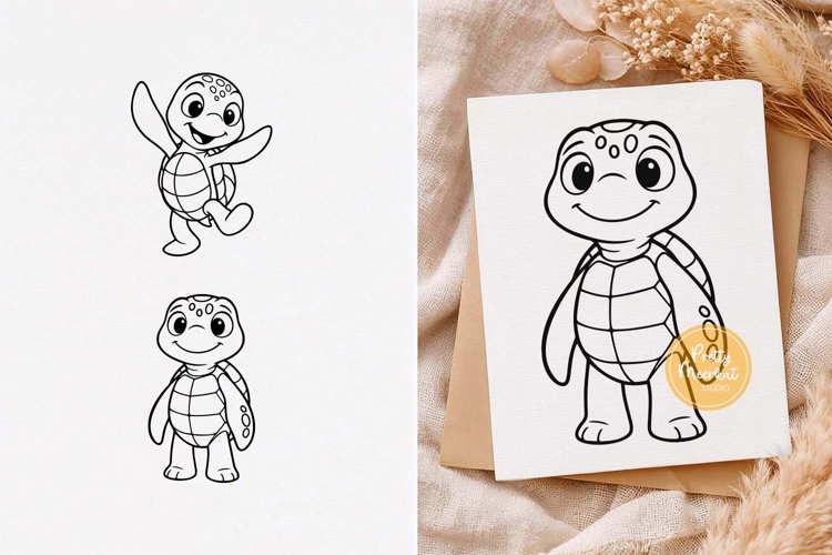 Sea Turtle Clipart Image 14