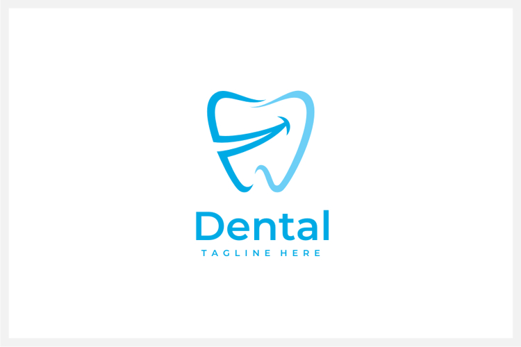 Dental Smile Logo Design Vector Template