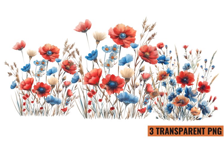 Wildflowers Clipart Image 21
