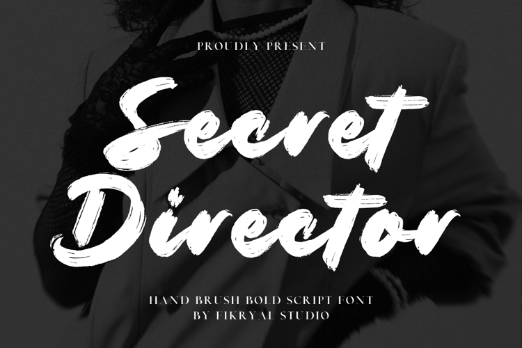 Secret Director Handbrush Bold Script Font