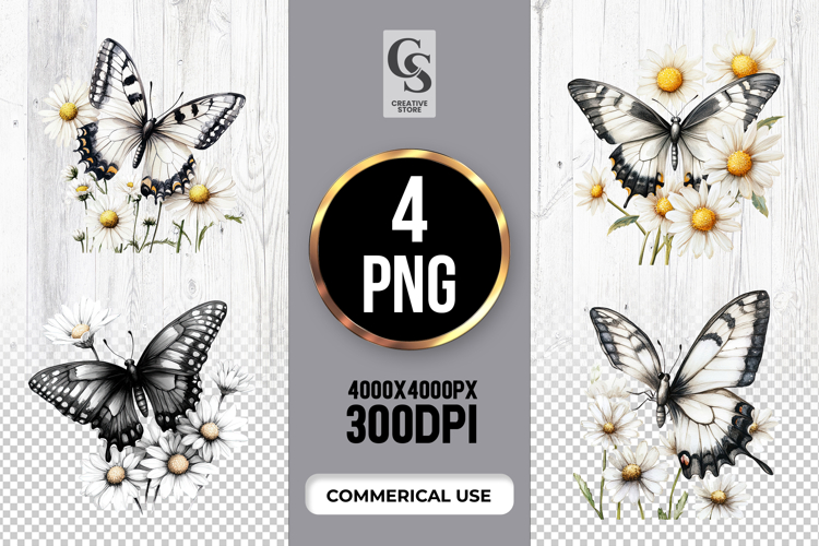 Daisy Flower Clipart Image 23