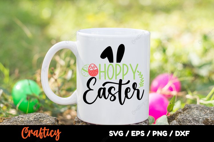 Hoppy easter SVG (2861887)