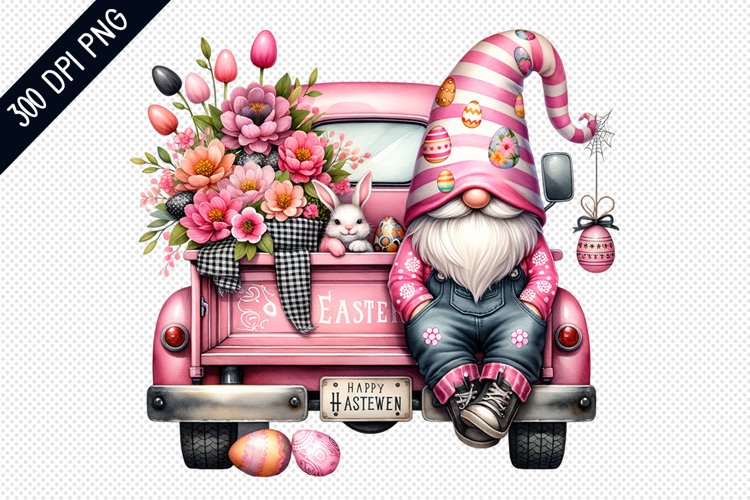 Easter Gnome Clipart Image 10