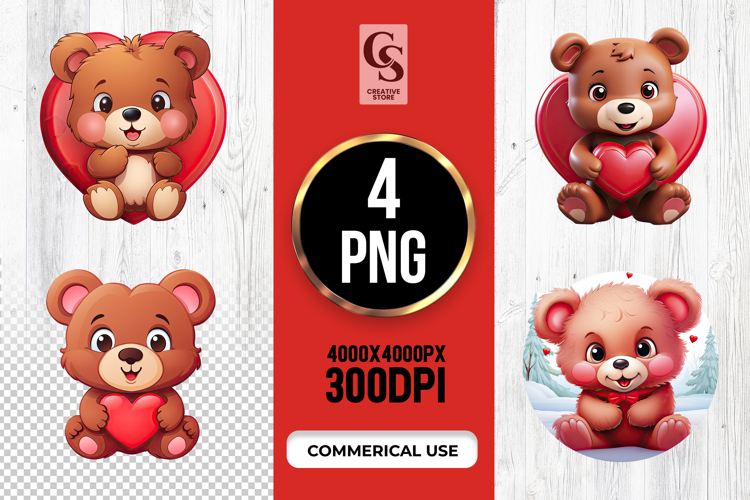 Teddy Bear Clipart Image 10