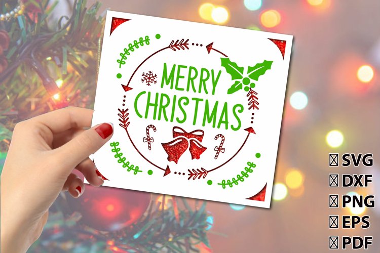 3D Christmas SVG