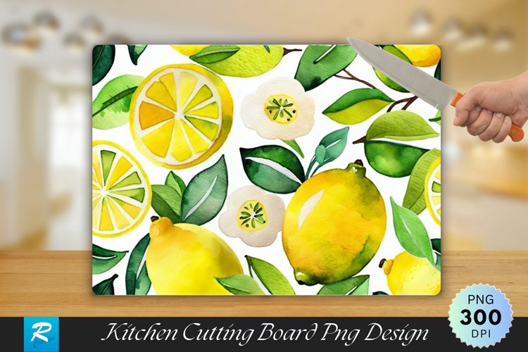 Watercolor Lemon Clipart Image 2