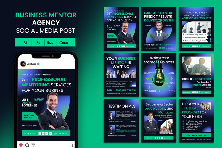 Business Mentor Agency - Social Media Post