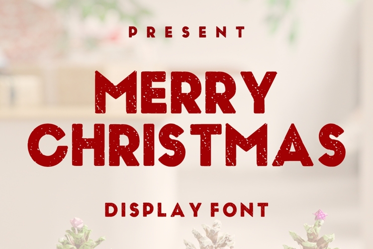 Merry Christmas Font