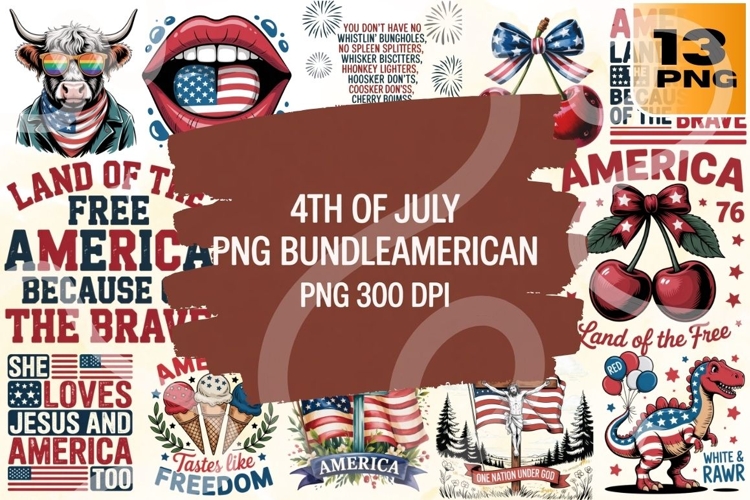 4th Of July Gnome Clipart Image 11