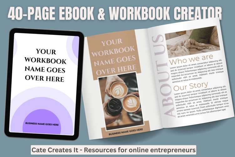 Editable Canva Ebook & Workbook Templates