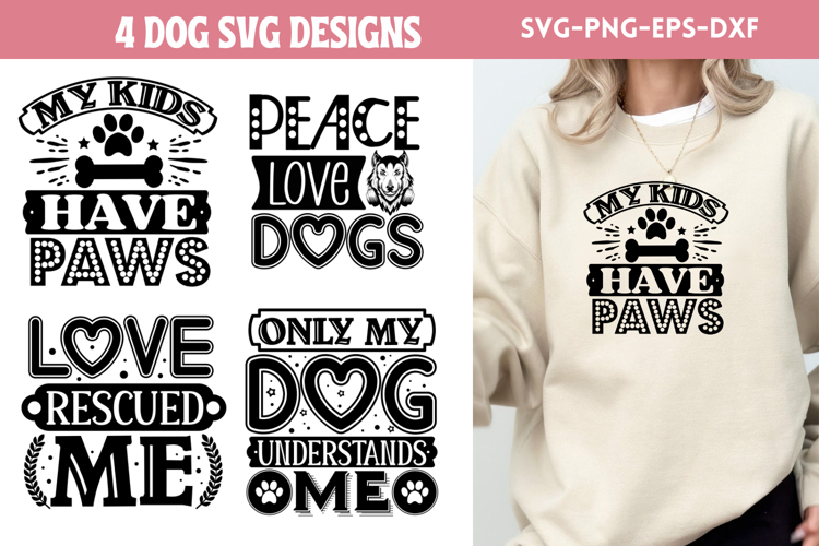 Dog Svg Bundle Image 24