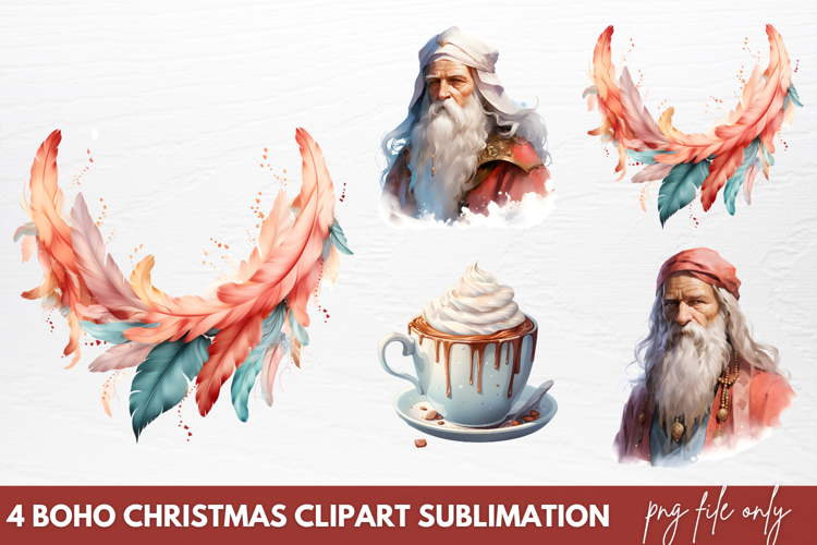 Christmas Watercolor Clipart Image 17