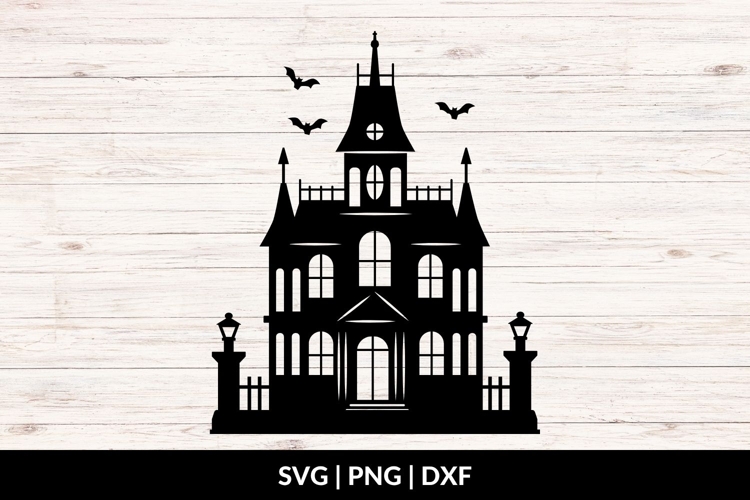 Halloween House SVG, Haunted House SVG