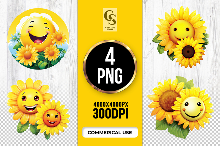 Sunflower Clipart Png Image 16