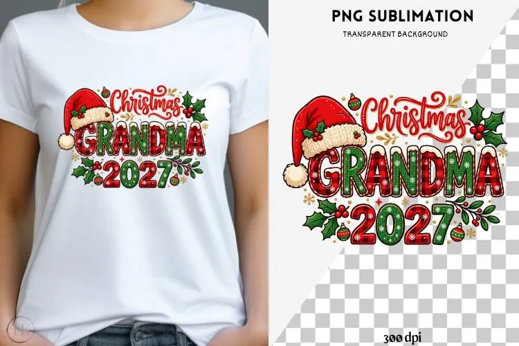 Family Christmas png design for T-shirts