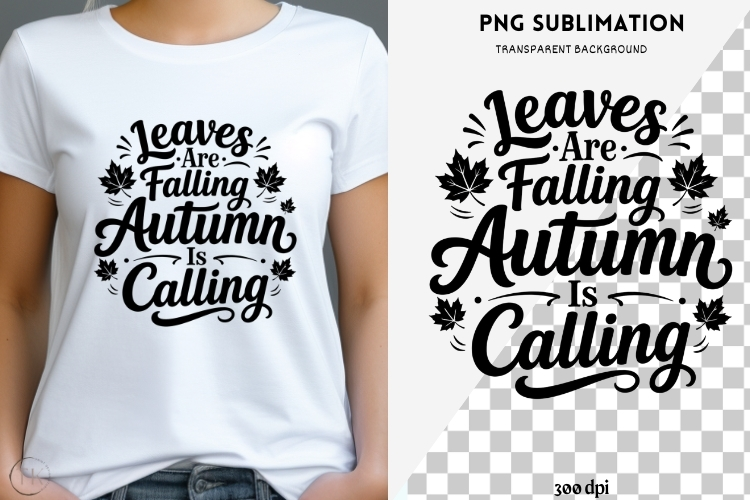 Fall phrases png design for T-shirts