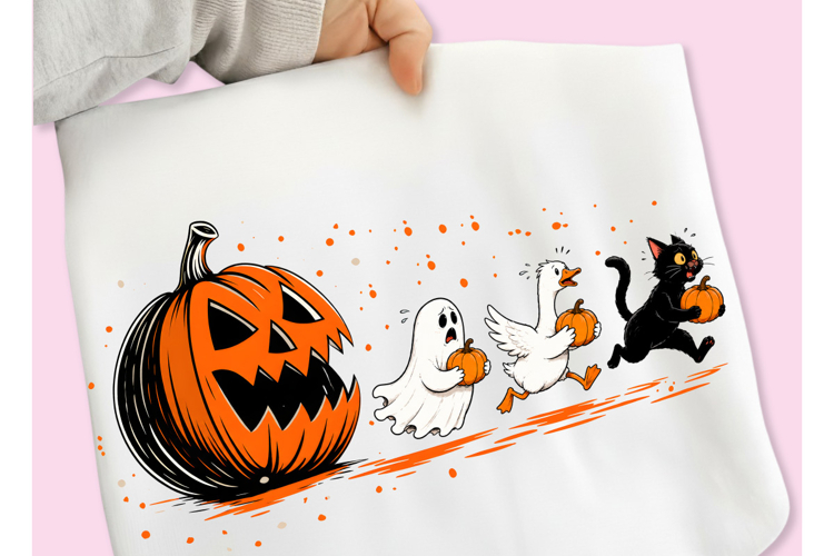 Funny Halloween Pumpkin PNG, Trendy Halloween Pumpkin PNG