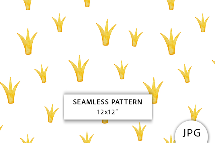 Crown Seamless Pattern