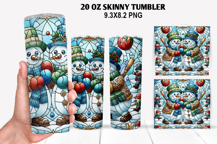 Christmas Tumbler Wrap Image 2