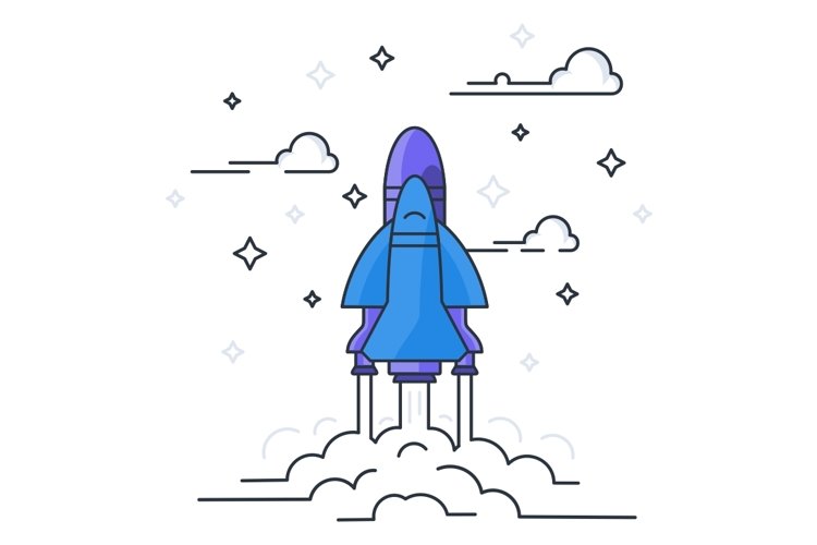Rocket Clipart Image 16