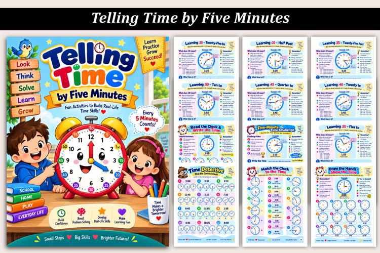 Telling Time by Five Minutes