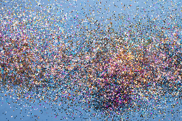 Light Blue Glitter Background Image 9