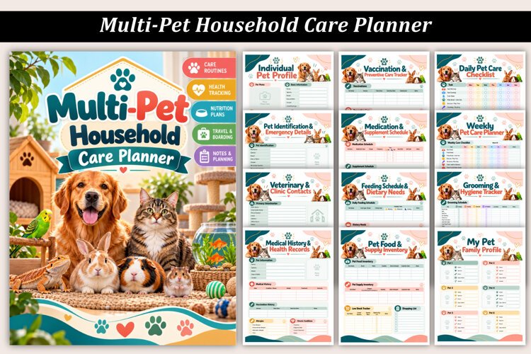 Multi-Pet Household Care Planner example image 1
