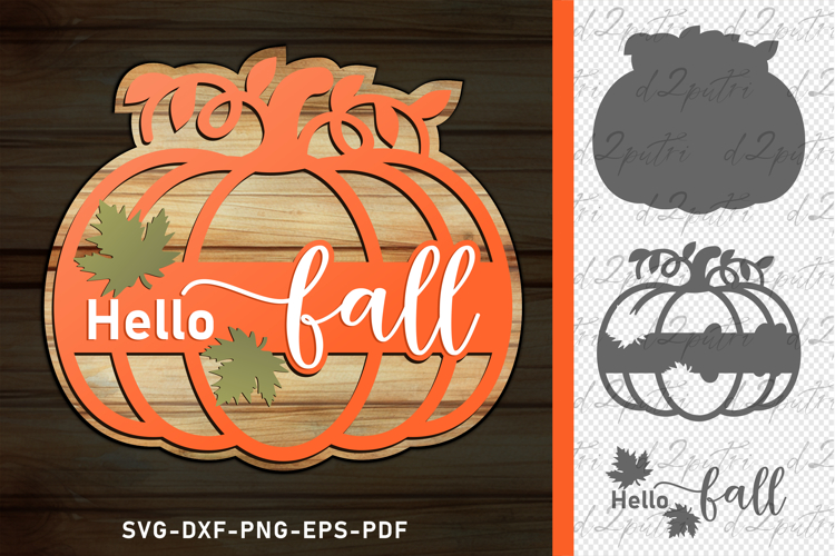 Hello Fall Clipart Image 8