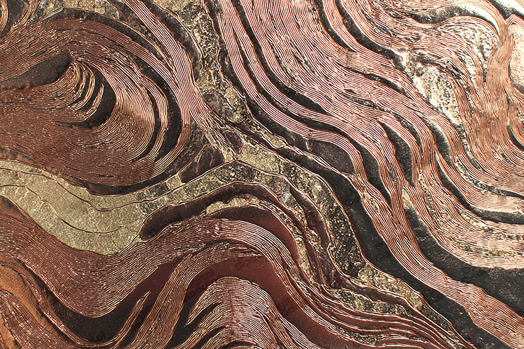 Gold Metal Texture Image 4