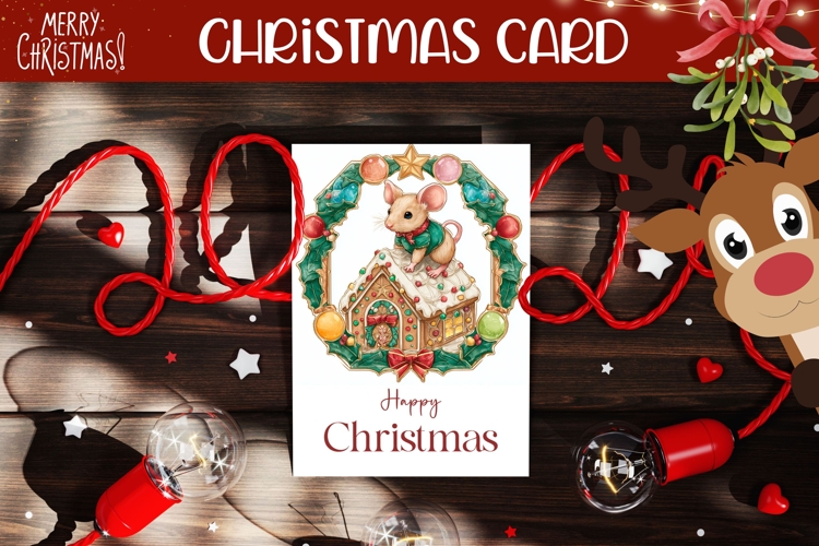 Christmas Card Template Image 23