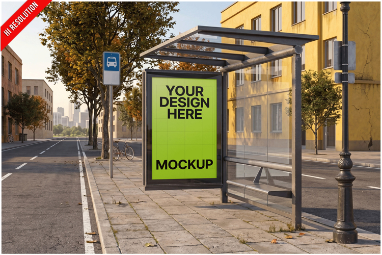 Bus Stop Advertising Display