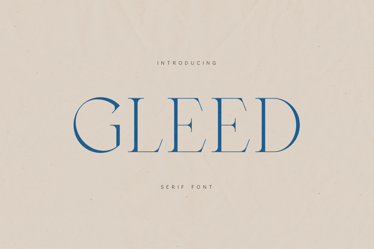 Gleed Elegant Modern Serif Font