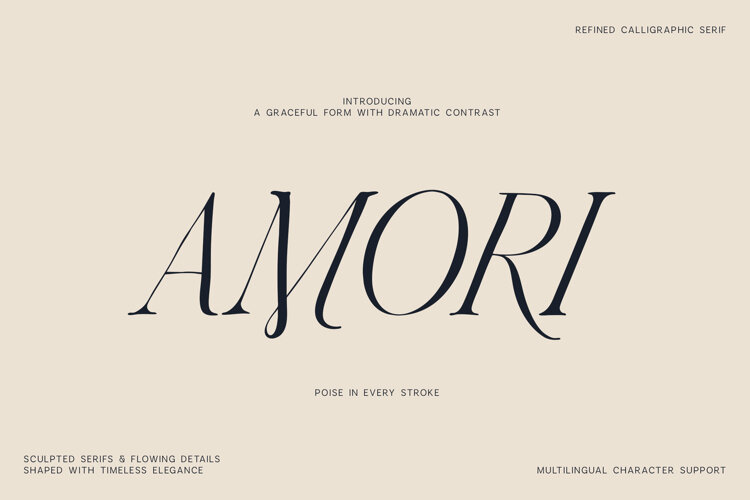 Ajori Elegant Serif Font for Luxury Branding example image 1
