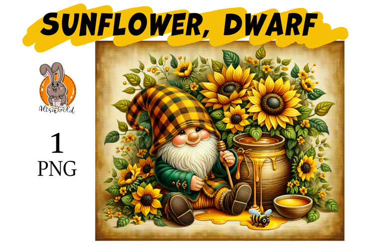 Gnome sunflower