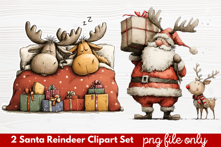 Reindeer Illustration Image 23