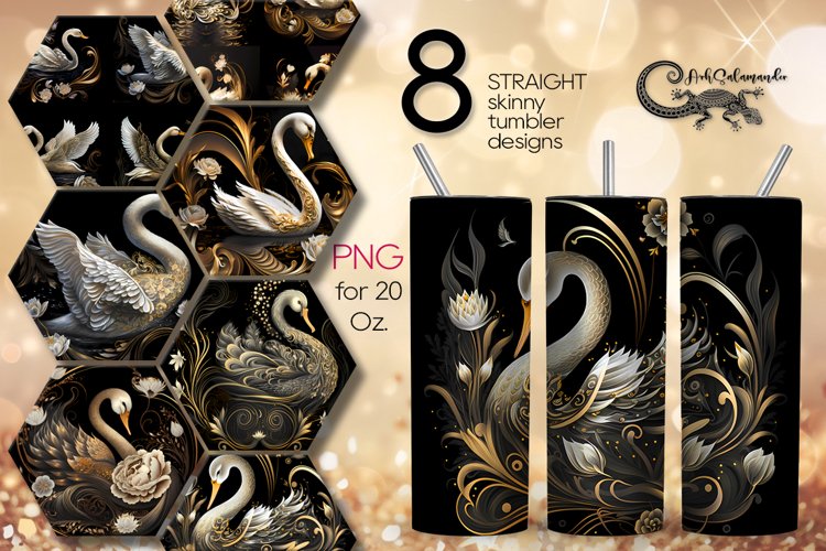Skinny Tumbler Sublimation Designs Image 6